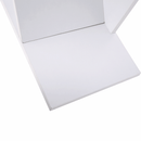 Könyvespolc, fehér, BAKI NEW TYP 3