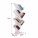 Könyvespolc, fehér, BAKI NEW TYP 2