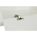 Többfunkciós könyvespolc, fehér/tölgy sonoma, ASTA