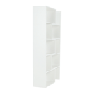 könyvespolc, fehér, KLOE I