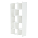 könyvespolc, fehér, KLOE I