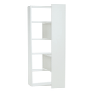 könyvespolc, fehér, KLOE I