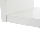 könyvespolc, fehér, KLOE I