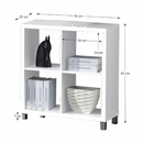 Polcrendszer, fehér, TOFI 2 NEW