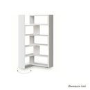 könyvespolc, tölgy sonoma, KLOE II