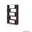 könyvespolc, tölgy sonoma, KLOE I