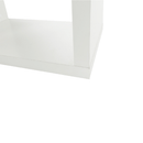 Könyvespolc, fehér, ODYN
