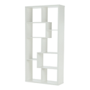 Könyvespolc, fehér, ODYN