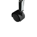 Kerekes polc, fehér/króm, CORFU