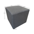 Zsámoly, Twist szövet, sötétszürke, REGOR