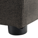 Zsámoly, Twist szövet, szürkésbarna, REGOR