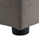 Zsámoly, Twist szövet, szürkésbézs Taupe, REGOR