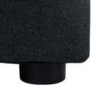 Zsámoly, Twist szövet, sötétszürke, REGOR