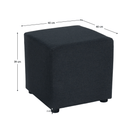 Zsámoly, Twist szövet, sötétszürke, REGOR