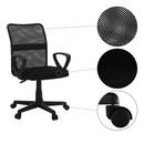 Irodai szék, fekete, REMO 3 NEW