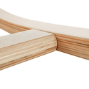 Egyensúlyfejlesztő  térdelőszék, fekete/természetes, RENAR