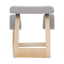 Egyensúlyfejlesztő  térdelőszék, szürkésbarna Taupe/természetes, RENAR