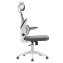 Irodai szék, sötétszürke/fehér, RENARD