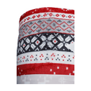 Kétoldalas bárány takaró, téli motívum, 150x200, RENIFE