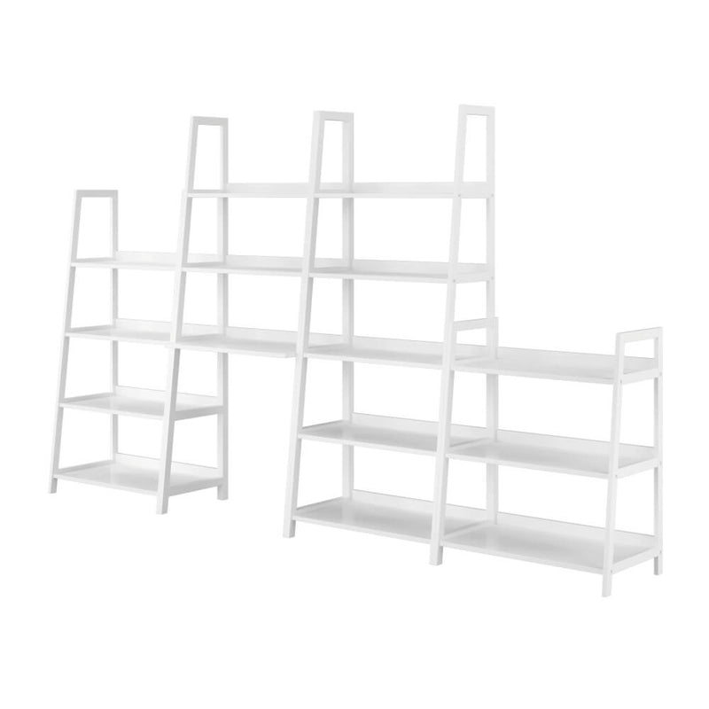 4 polcos állvány, fehér, REON TYP 2
