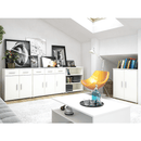 Komód, fehér, RESITA TYP 2