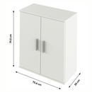 Komód, fehér, RESITA TYP 1