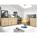 Komód, tölgyfa sonoma, RESITA TYP 2