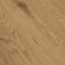 Étkezőasztal, tölgy/fekete, átmérő 110 cm, REVENTON NEW