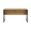 Íróasztal, grafit/tölgyfa artisan, RIOMA NEW TYP 11