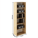 Magas  állvány, artisan tölgy/fehér, RIOMA TYP 01