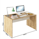 PC asztal, artisan tölgy/fehér, RIOMA TYP 11