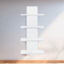 Fali polc, fehér, ROBUS