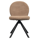 Étkezőszék, világosbarna/fekete, RODIA