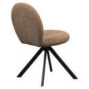 Étkezőszék, világosbarna/fekete, RODIA