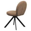 Étkezőszék, világosbarna/fekete, RODIA