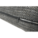 Sarokülőgarnitúra, barna/szürkésbarna melír, TRAMP