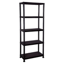 Polcállvány, fekete, ROMEN