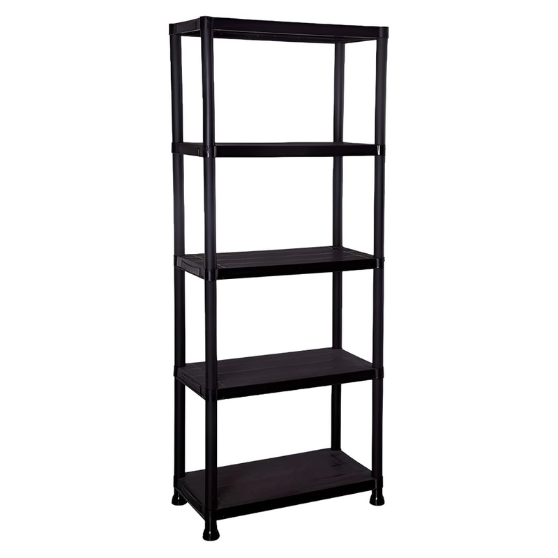 Polcállvány, fekete, ROMEN