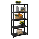 Polcállvány, fekete, ROMEN