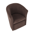 Klub fotel puffal, barna, ROSE