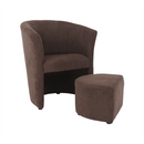 Klub fotel puffal, barna, ROSE