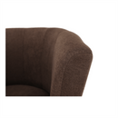 Klub fotel puffal, barna, ROSE