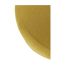 Klub fotel puffal, mustár, ROSE