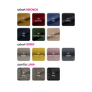 Klub fotel puffal, mentol, ROSE