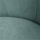 Klub fotel puffal, mentol, ROSE