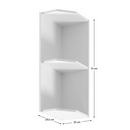 Felső sarokszekrény, fehér, ROYAL G25PZ