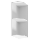 Felső sarokszekrény, fehér, ROYAL G25PZ