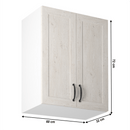 Felsőszekrény, fehér/északi sosna, ROYAL G60