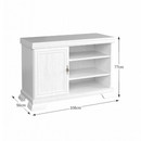 RTV asztal, sosna andersen, KORA KRT