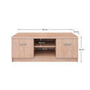 RTV asztal 2D, sonoma tölgy, TOPTY TYP 35